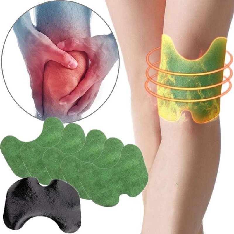 Herbal Knee Pain Relief Patch – Heat Therapy For Joint & Muscle Comfort, Natural Ingredients (Pack Of 10 Pcs) - Image 5