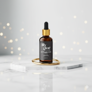 Lily Glow Retinol Anti-Aging Serum for Face – Wrinkle Repair, Skin Tightening & Night Care (30ml)