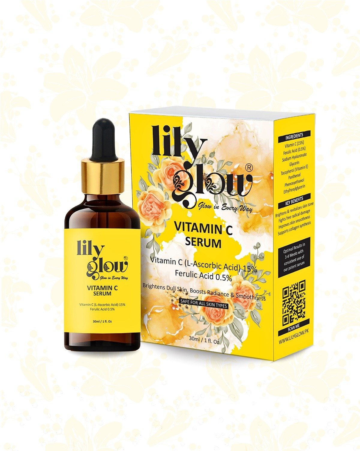 Vitamin C Serum - Brightening Hydrating Formula (30ml) - Image 4
