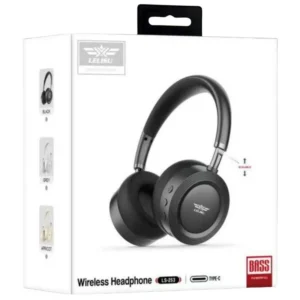 Lelisu LS-253 Wireless Headphones | Bluetooth Over-Ear Headset with Type-C Charging