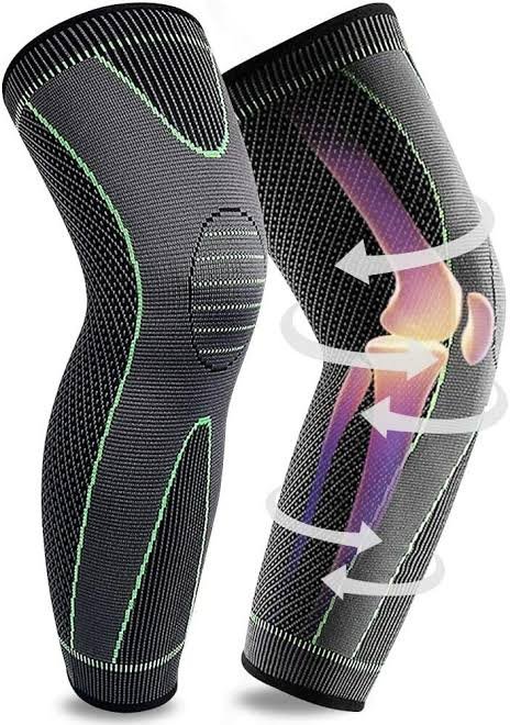 1 Piece Adjustable Compression Knee Support Brace | Breathable Elastic Knee Pad With Strap For Pain Relief, Sports Protection, And Joint Support (With Box) - Image 2