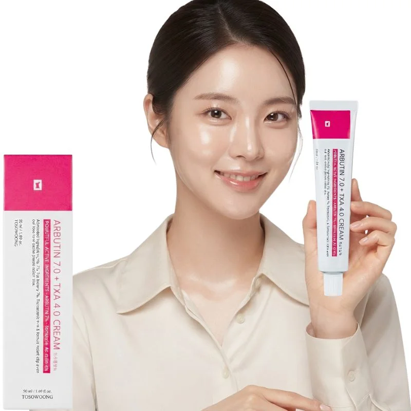Arbutin 7% + Tranexamic Acid 4% Cream | Brightening Moisturizer for Dark Spots, Uneven Tone & Hydration | 50g