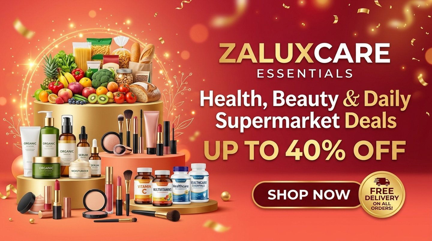 ZaluxCare Essentials & Daily Supermarket Deals - Up to 40% Off