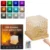 16 Colors Crystal Cube Ambient Light | RGB Water Ripple Lamp Projector with Remote Control | Dynamic Underwater Effect Mood Light for Bedroom, Living Room & Home Decor
