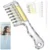 Transparent Hair Oil Applicator Comb | Refillable Scalp Massage Comb with Built-In Oil Reservoir | Leakproof Hair Serum Distribution Brush | Unisex